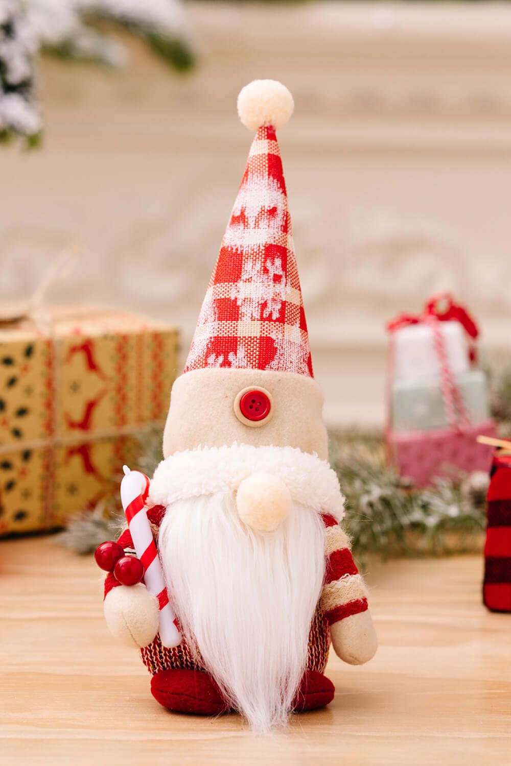 2 - Pack Christmas Pointed Hat Gnomes - Runway Regalia