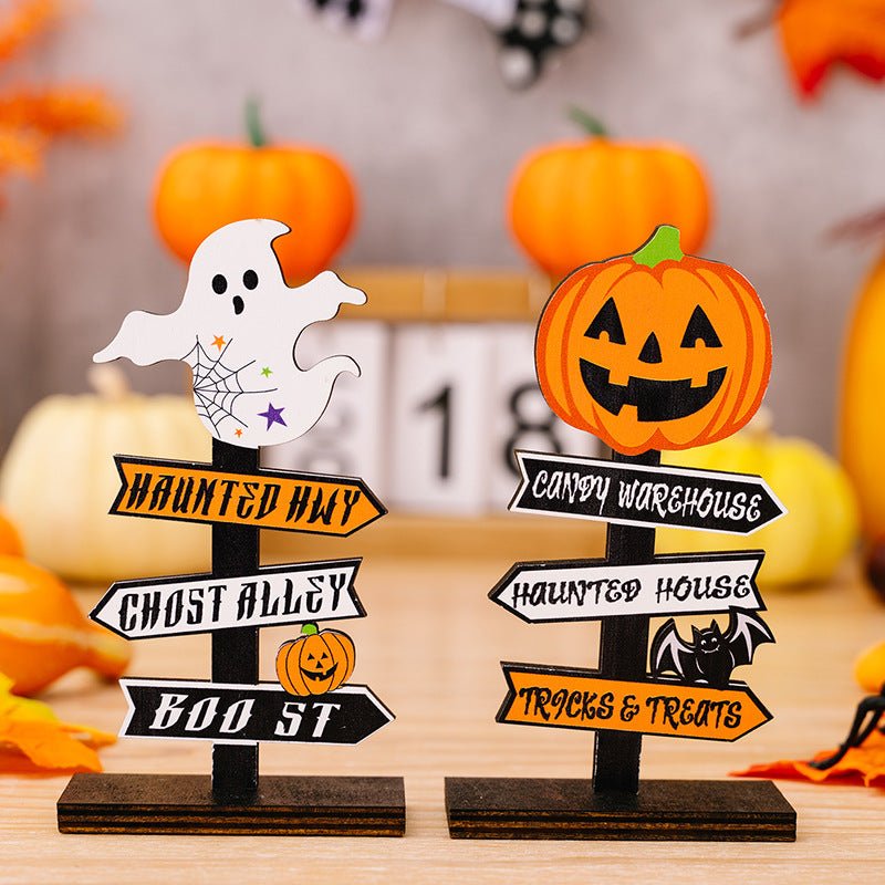 2 - Piece Halloween Element Decor Ornaments - Runway Regalia