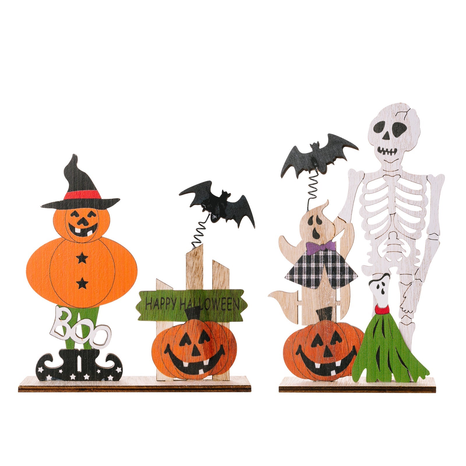 2 - Piece Halloween Element Decor Ornaments - Runway Regalia