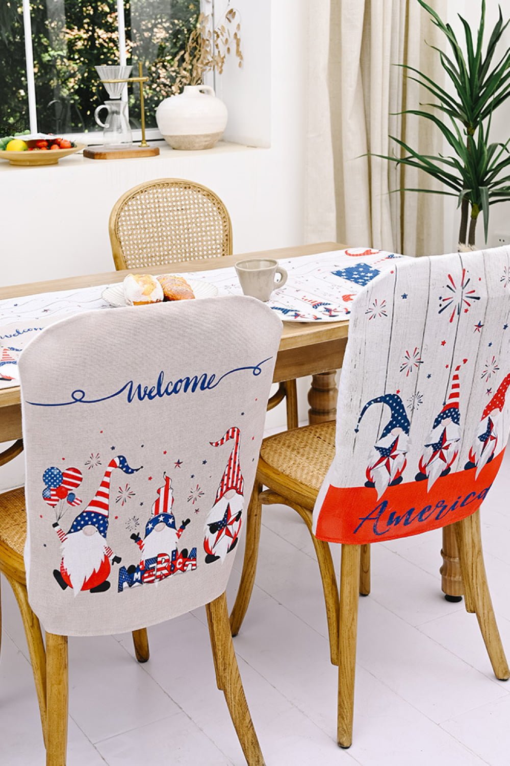 2 - Piece Independence Day Chair Covers - Runway Regalia