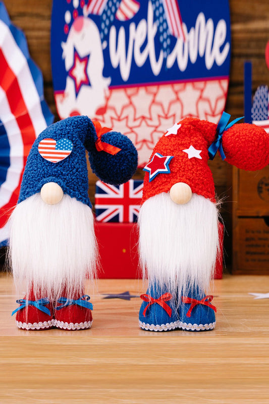 2 - Piece Independence Day Knit Beard Gnomes - Runway Regalia