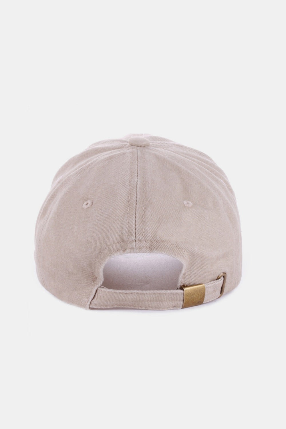 Gorra de béisbol bordada y lavada de Zenana 