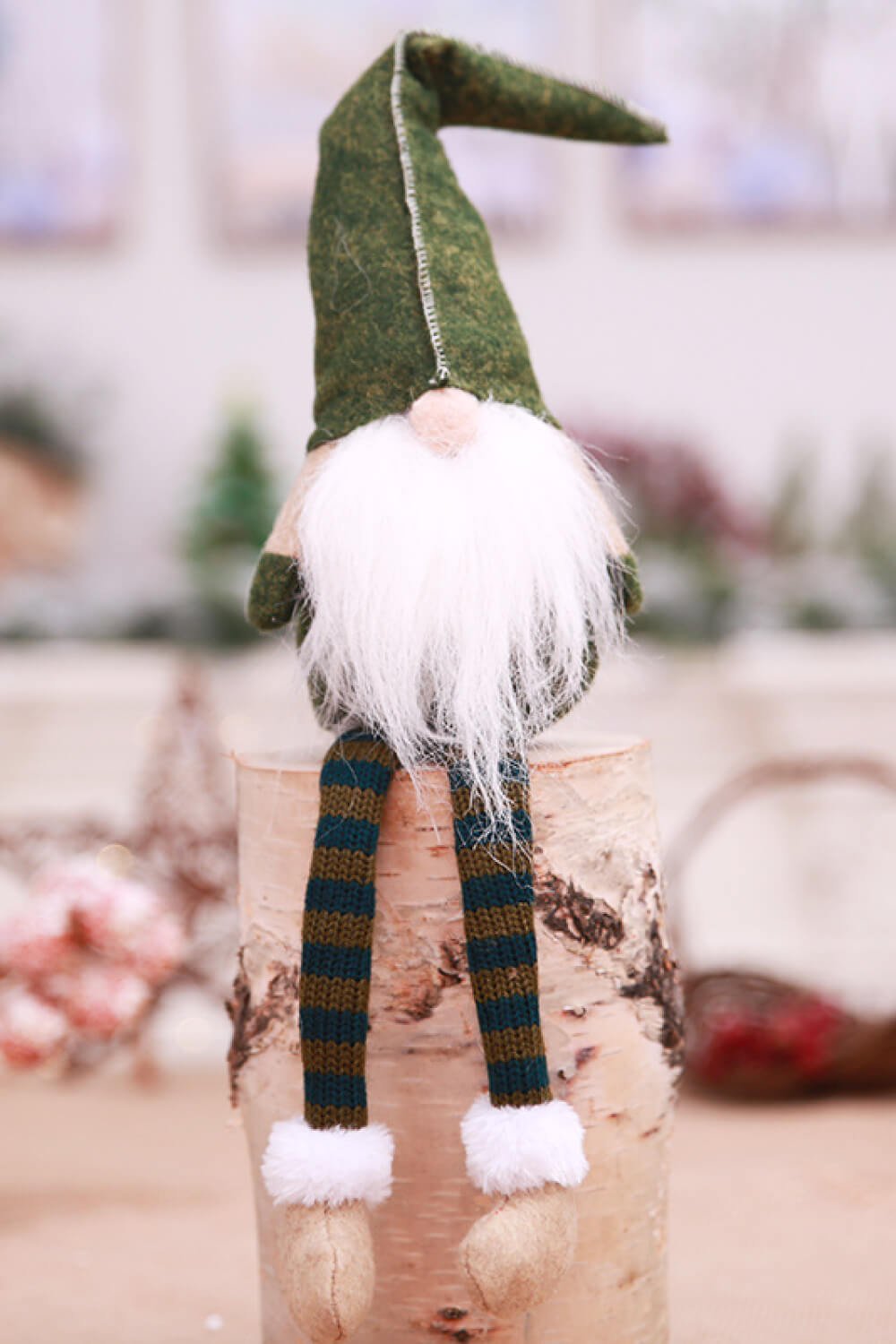 3 - Pack Christmas Long Leg Faceless Gnomes - Runway Regalia