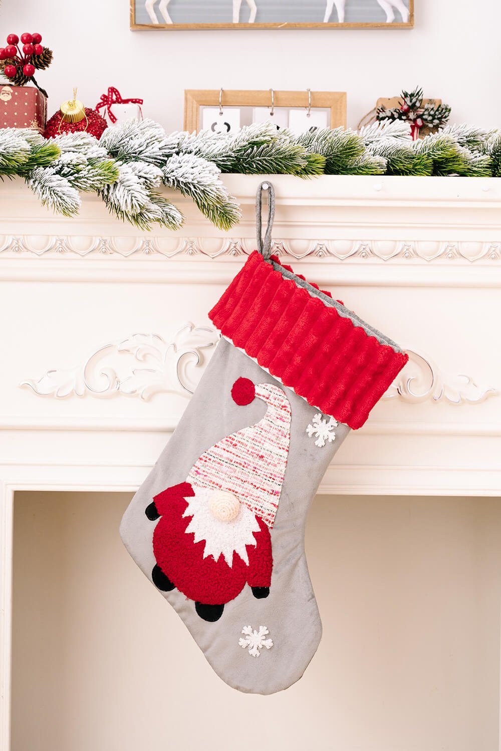 3 - Pack Christmas Stocking Ornaments - Runway Regalia