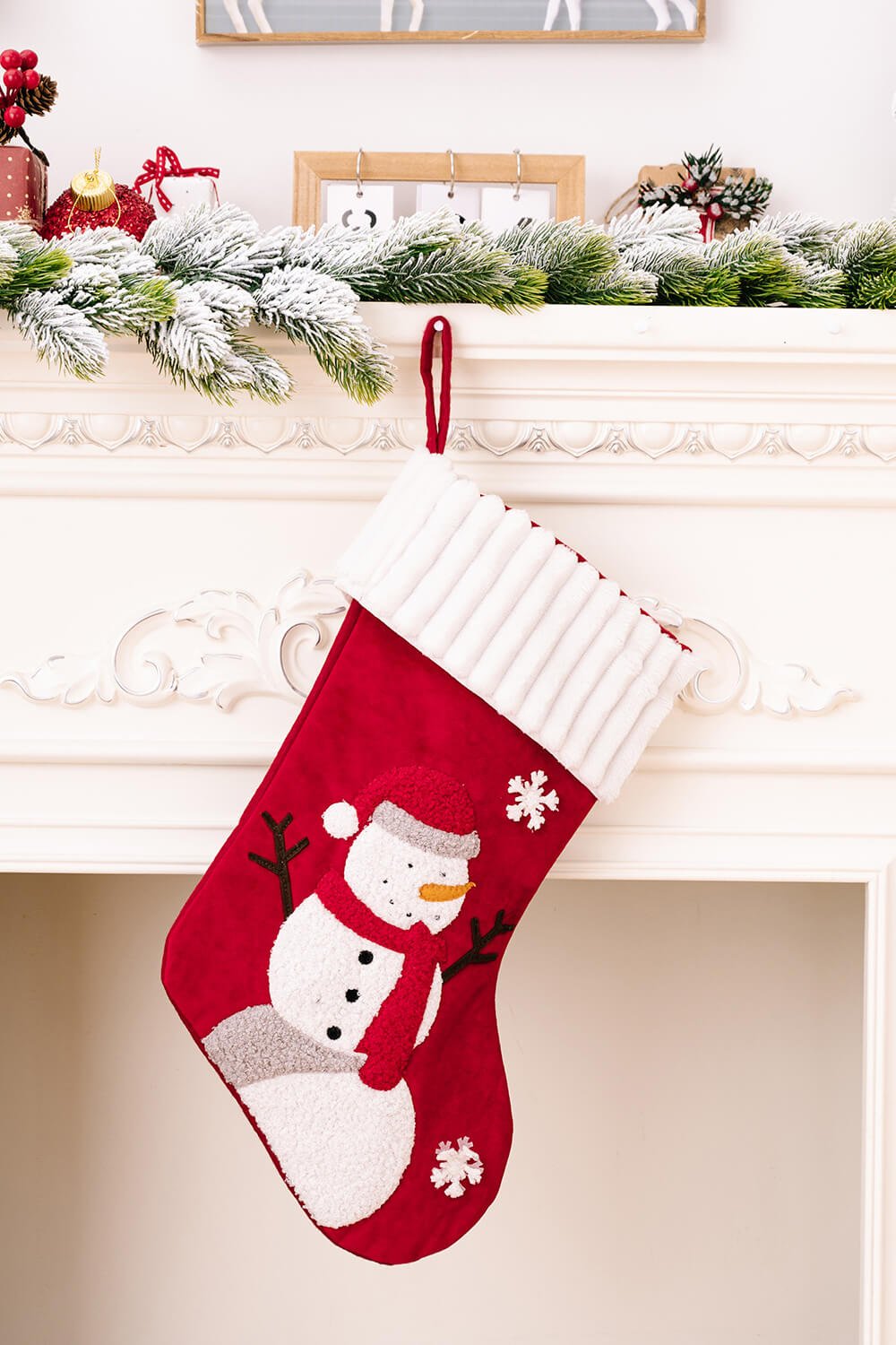 3 - Pack Christmas Stocking Ornaments - Runway Regalia