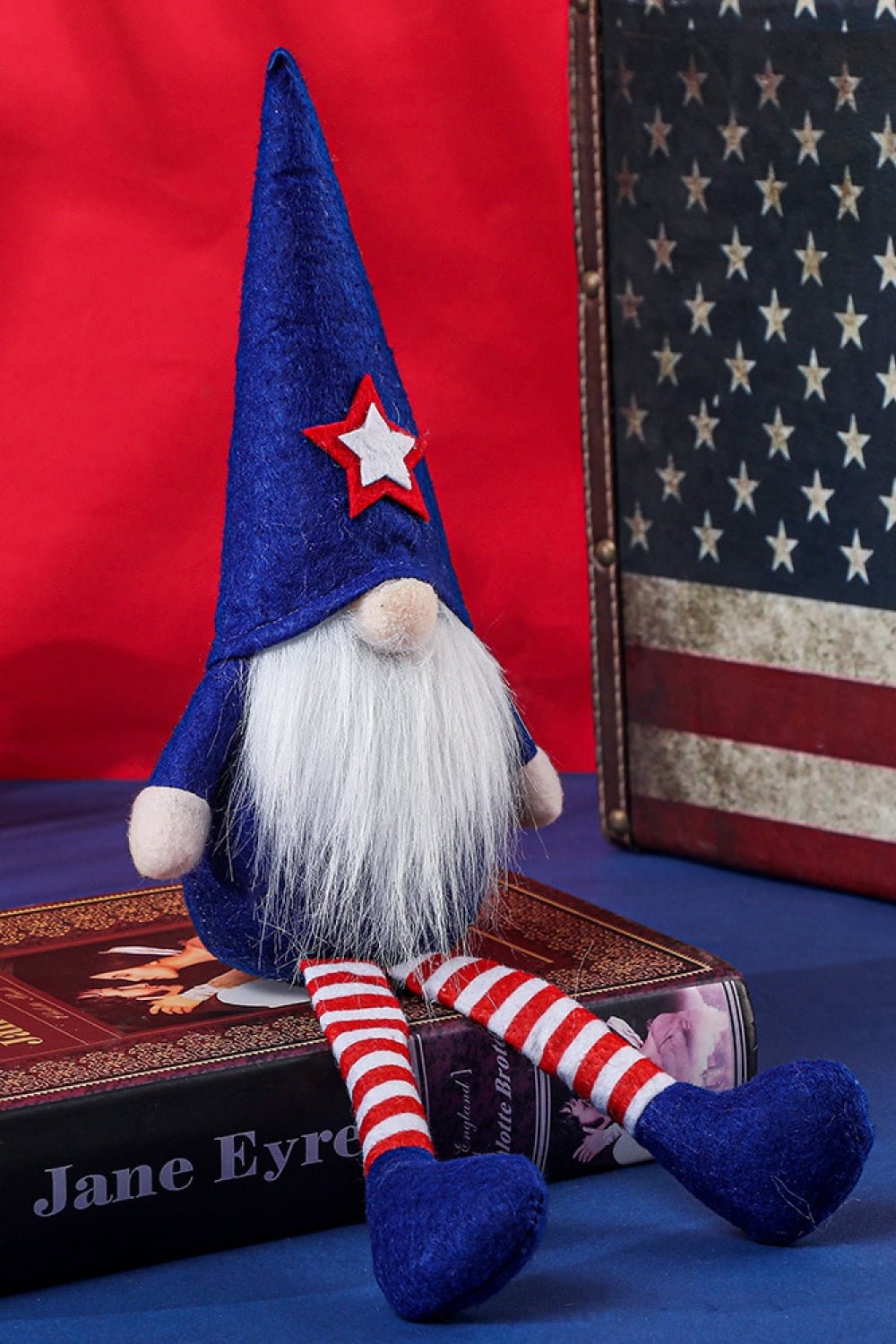 3 - Piece Independence Day Pointed Hat Gnomes - Runway Regalia