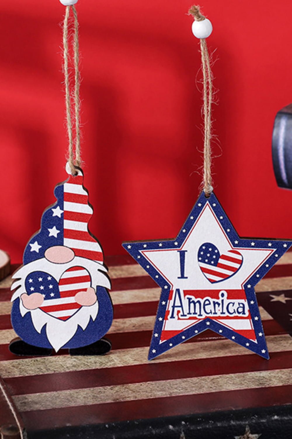 7 - Piece Independence Day Hanging Ornaments - Runway Regalia