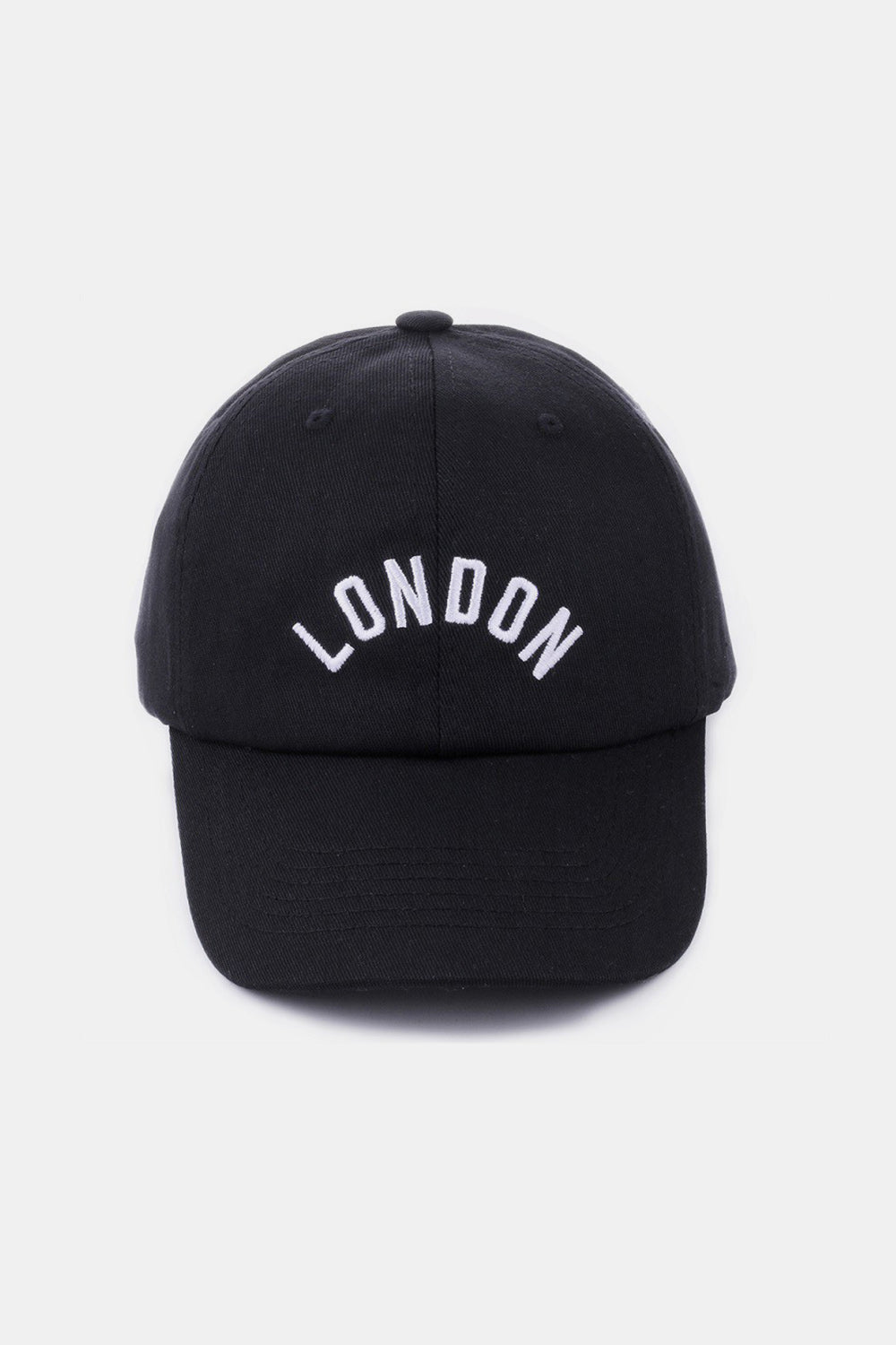 Gorra de béisbol con bordado de ciudad de Zenana