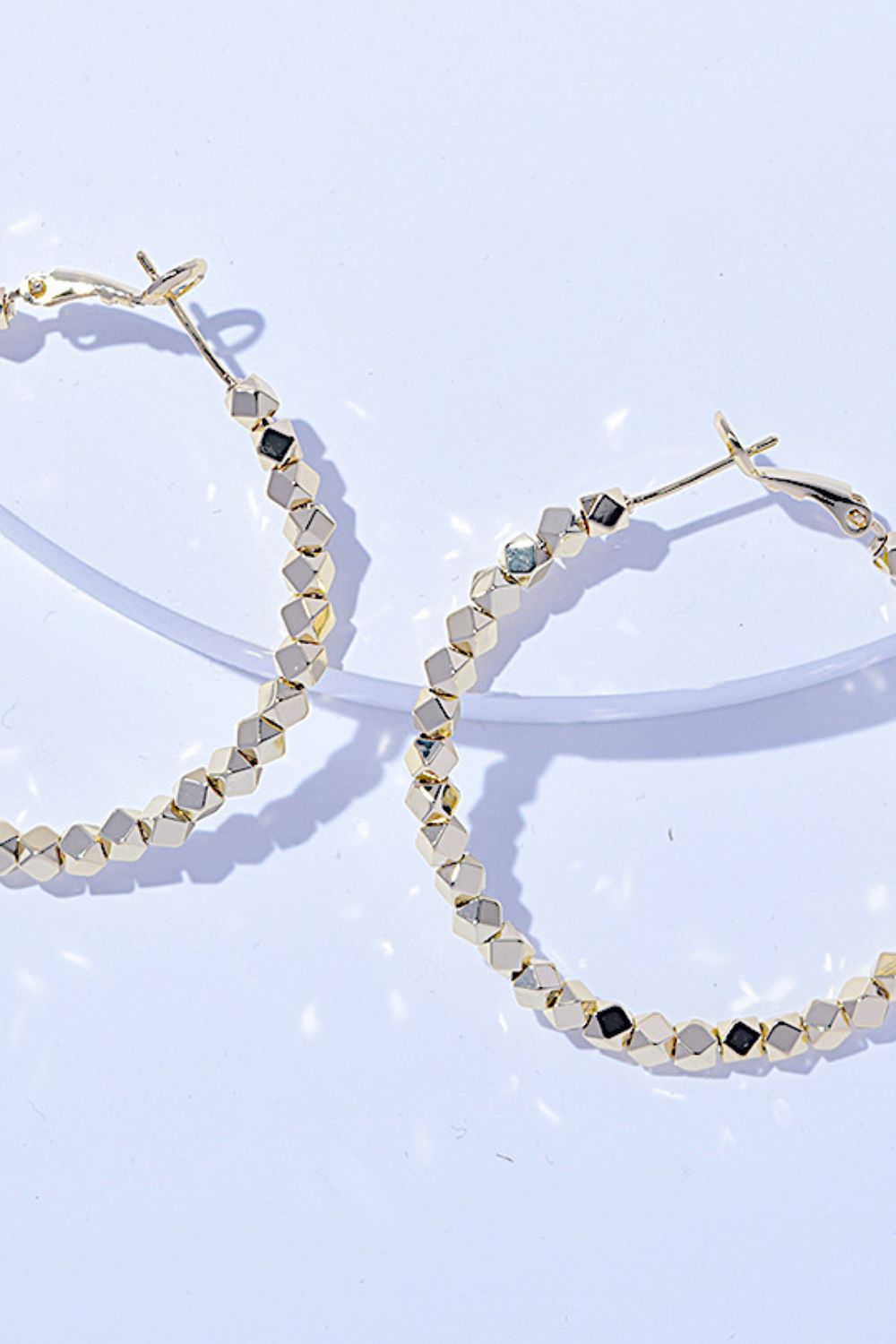 Alloy Hoop Earrings - Runway Regalia