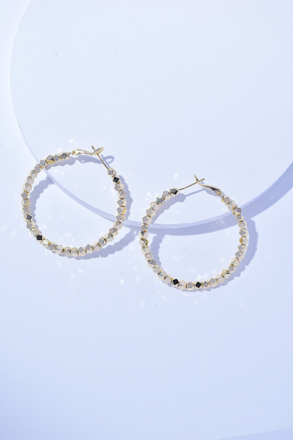 Alloy Hoop Earrings - Runway Regalia