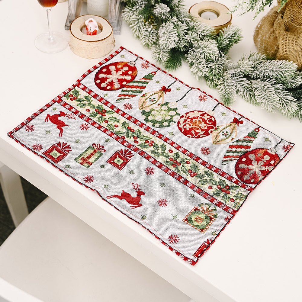 Assorted 2 - Piece Christmas Placemats - Runway Regalia