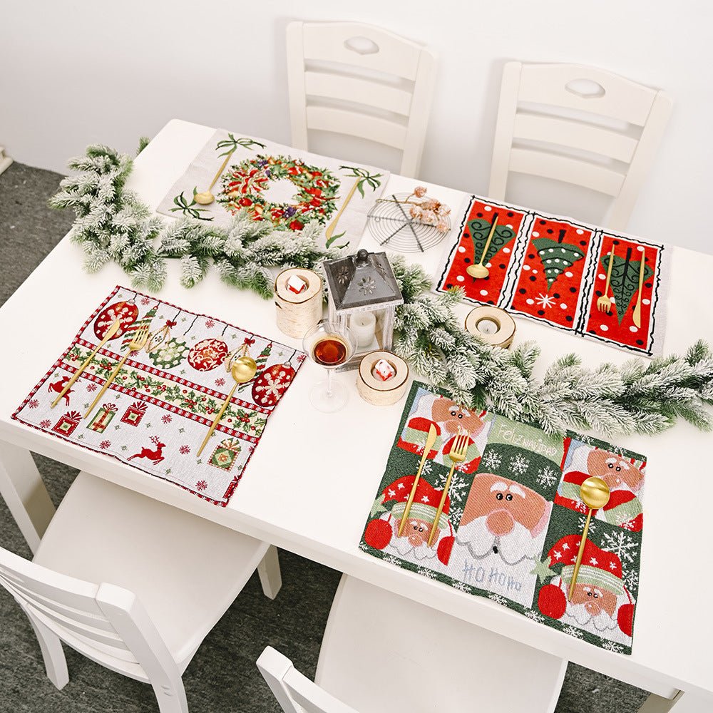 Assorted 2 - Piece Christmas Placemats - Runway Regalia