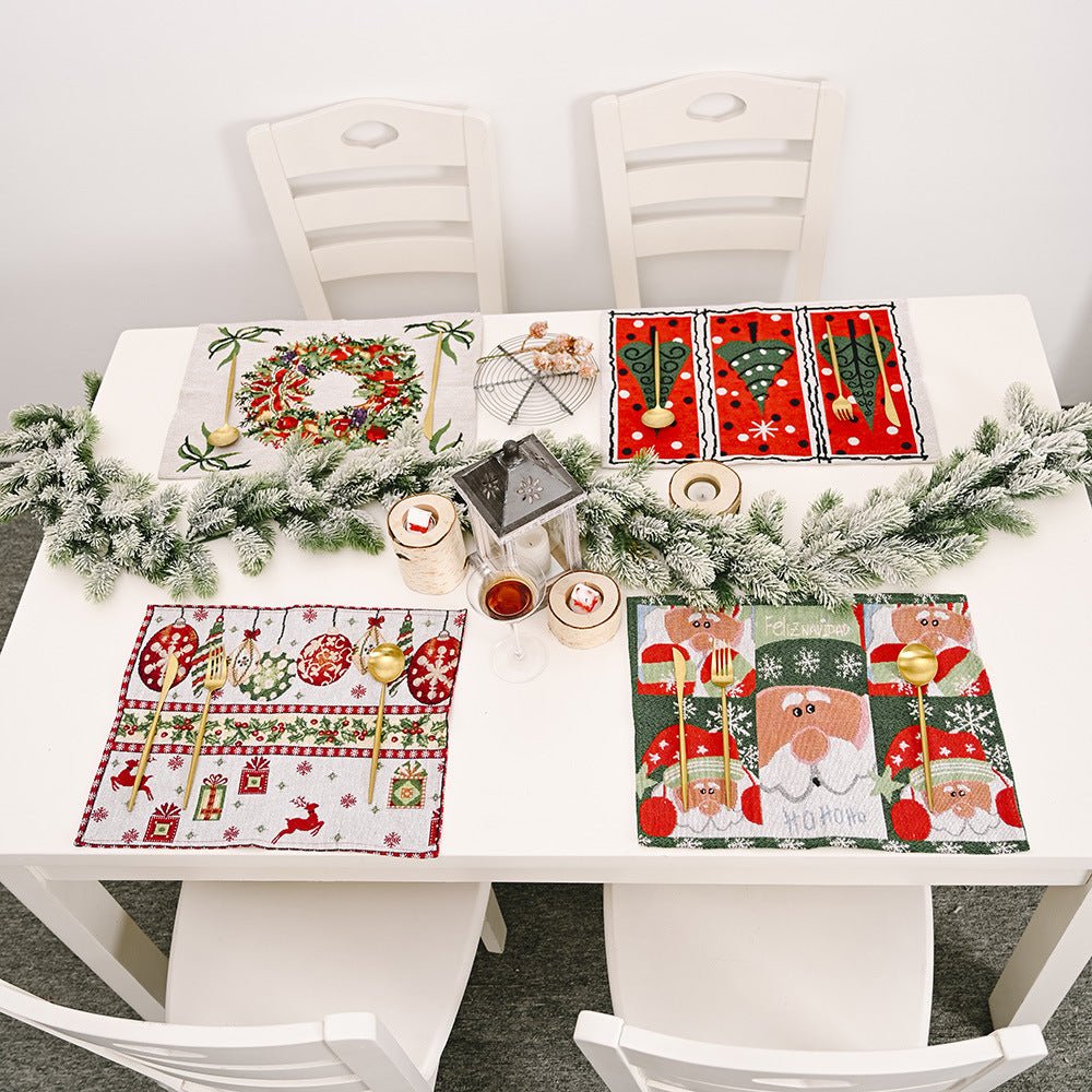 Assorted 2 - Piece Christmas Placemats - Runway Regalia