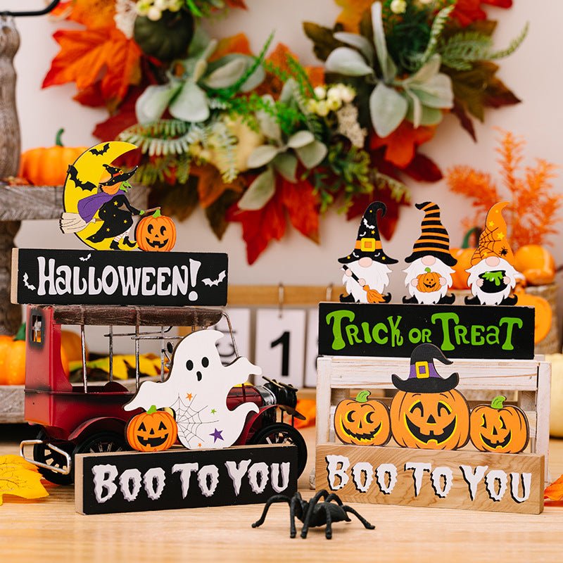 Assorted 2 - Piece Halloween Element Ornaments - Runway Regalia