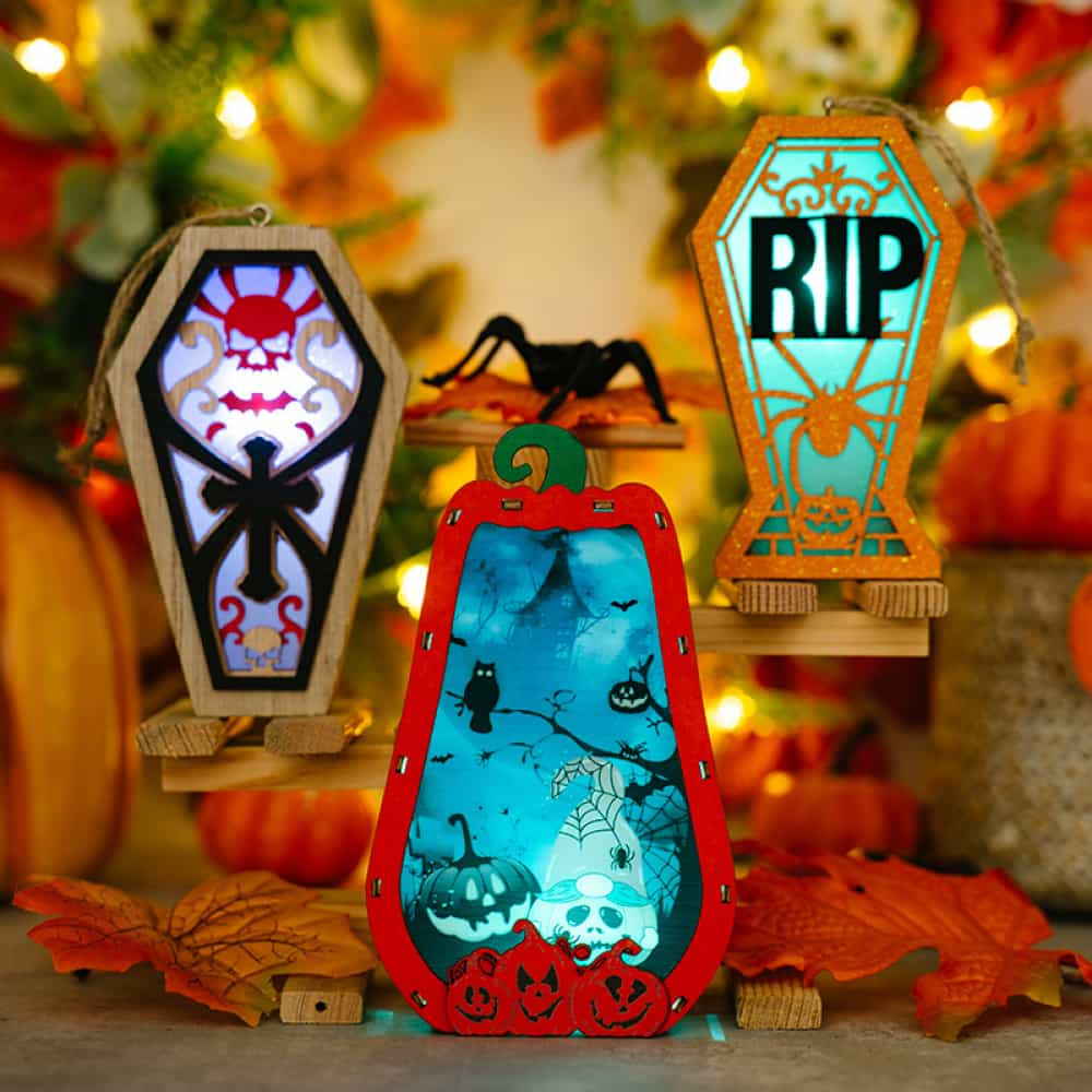 Assorted 2 - Piece Light - Up Hanging Widgets - Runway Regalia