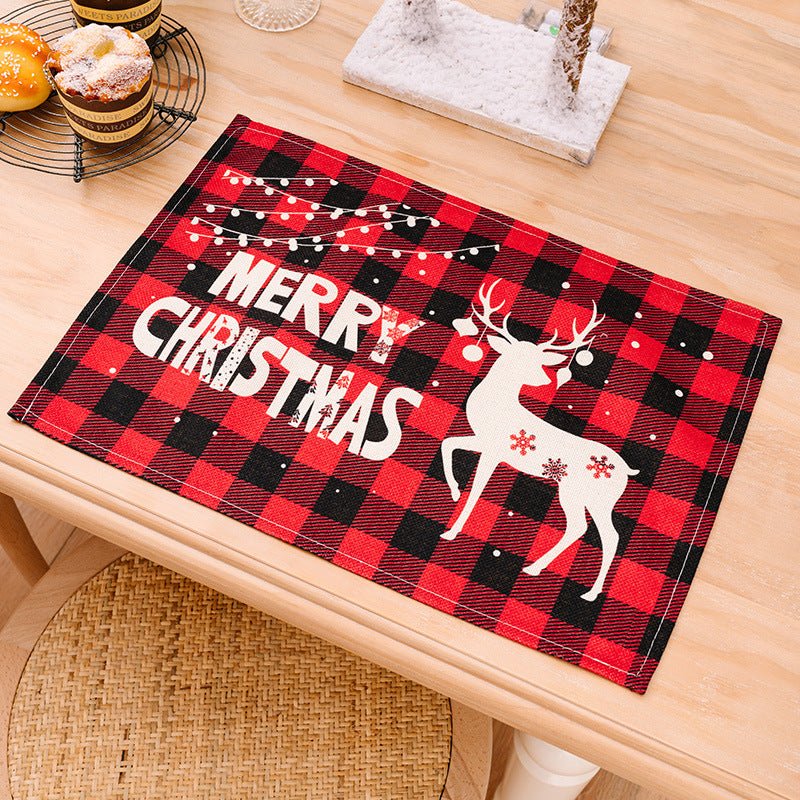 Assorted 2 - Piece Plaid Placemats - Runway Regalia