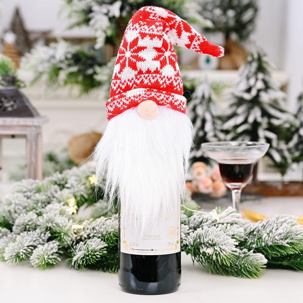 Assorted 2 - Piece Wine Bottle Covers - Runway Regalia