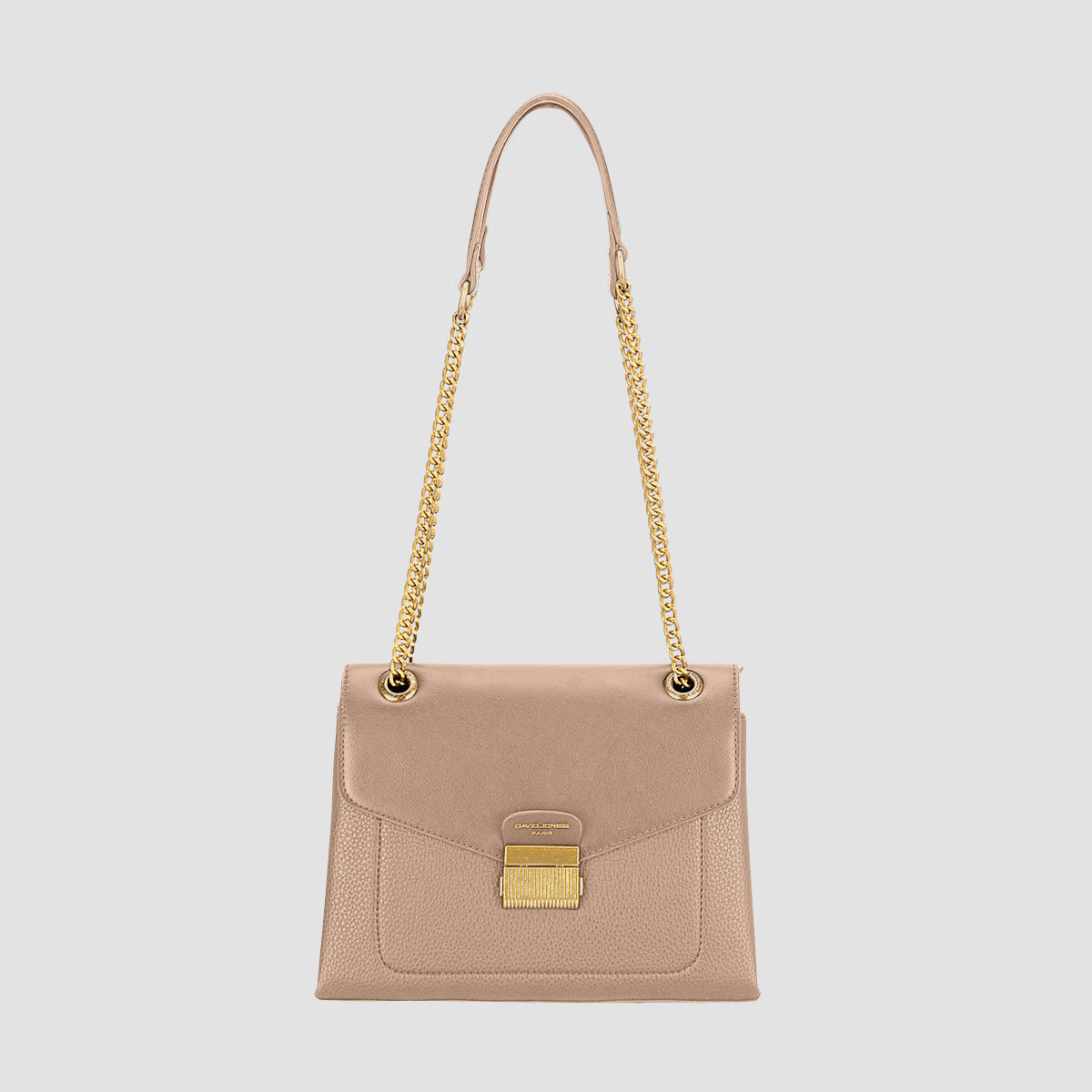 Bolso de hombro con asa de cadena de David Jones