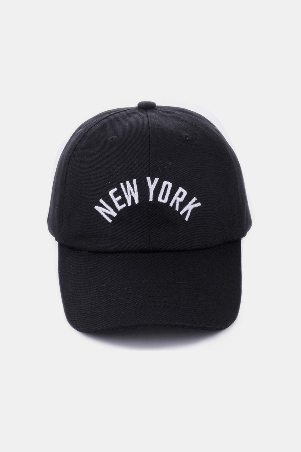 Gorra de béisbol con bordado de ciudad de Zenana