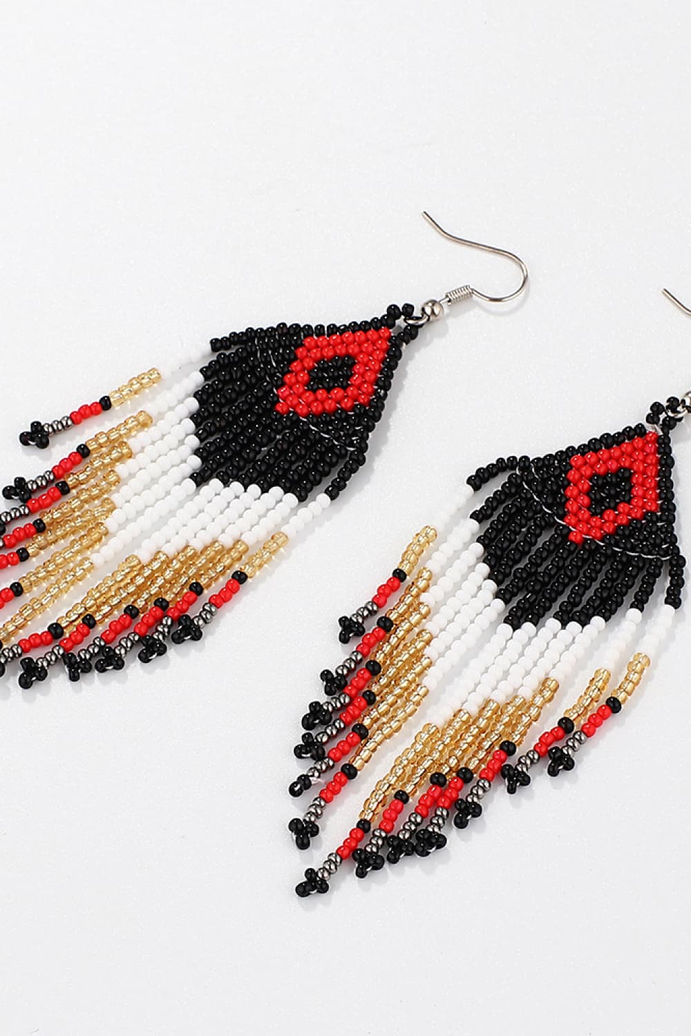 Beaded Dangle Earrings - Runway Regalia