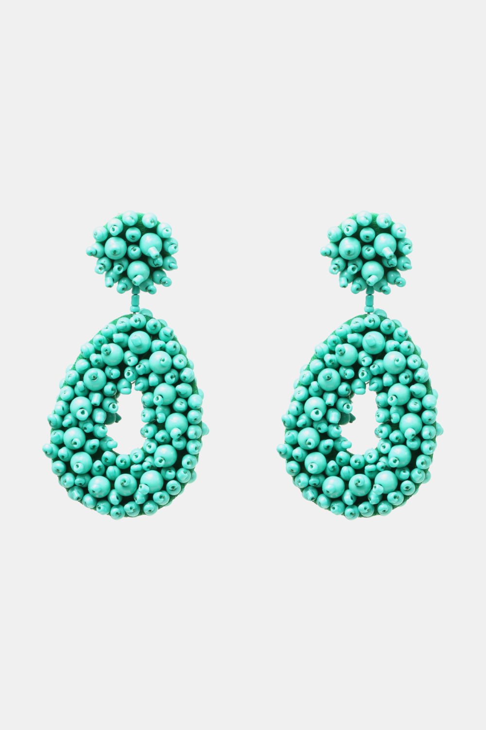 Beaded Dangle Earrings - Runway Regalia