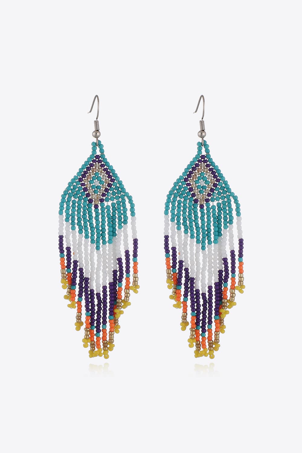 Beaded Dangle Earrings - Runway Regalia