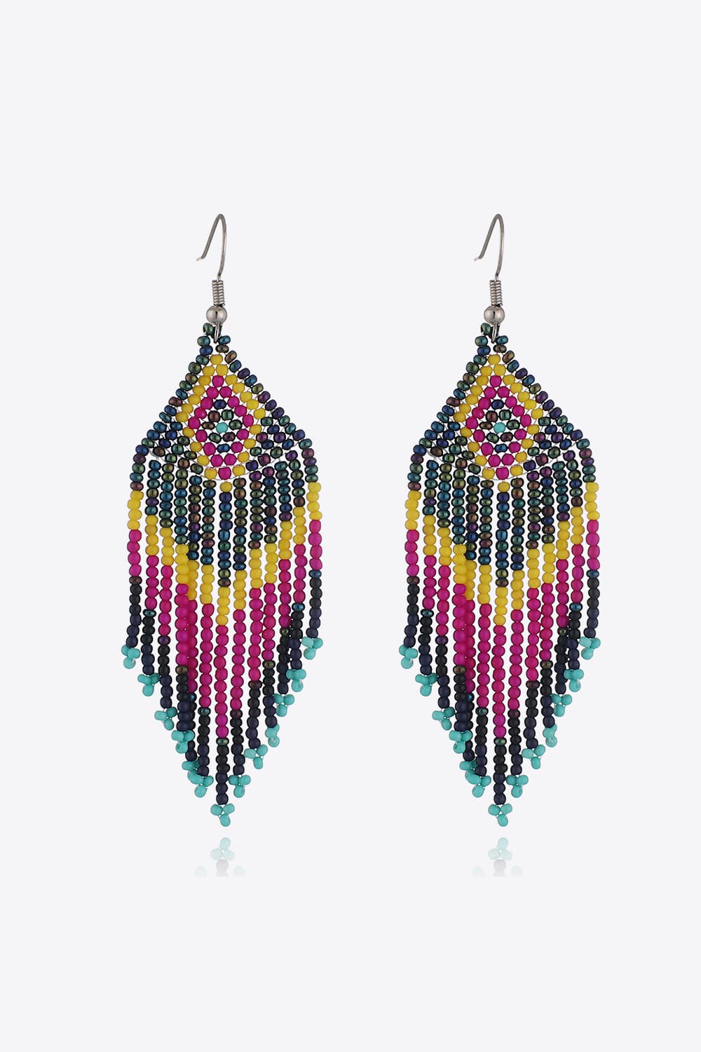 Beaded Dangle Earrings - Runway Regalia