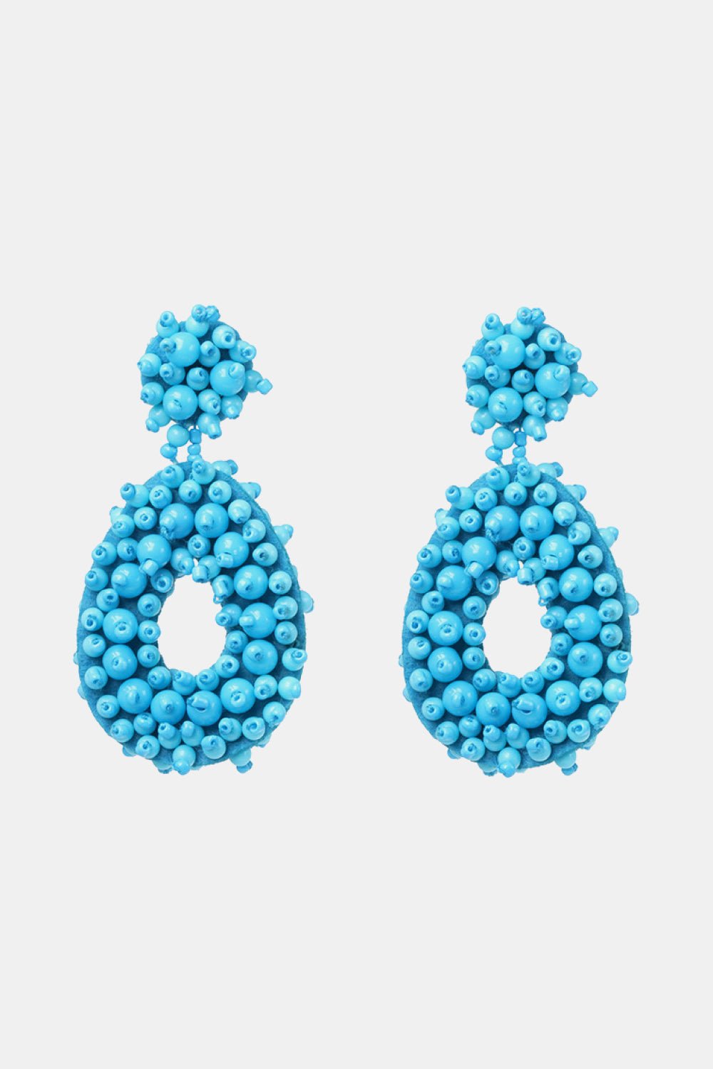 Beaded Dangle Earrings - Runway Regalia