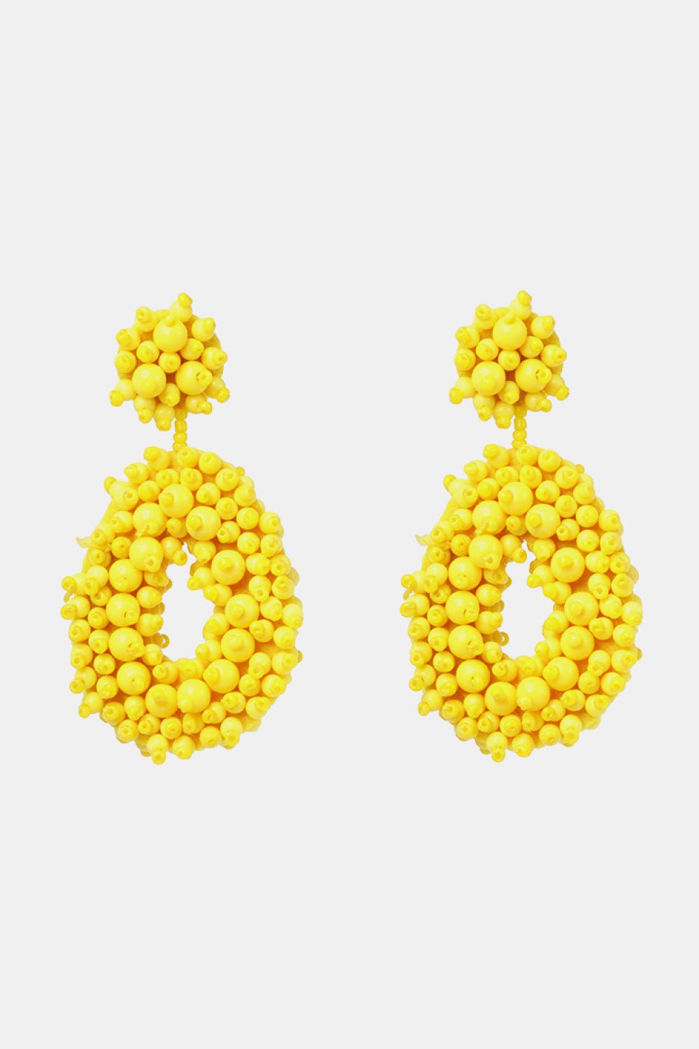 Beaded Dangle Earrings - Runway Regalia