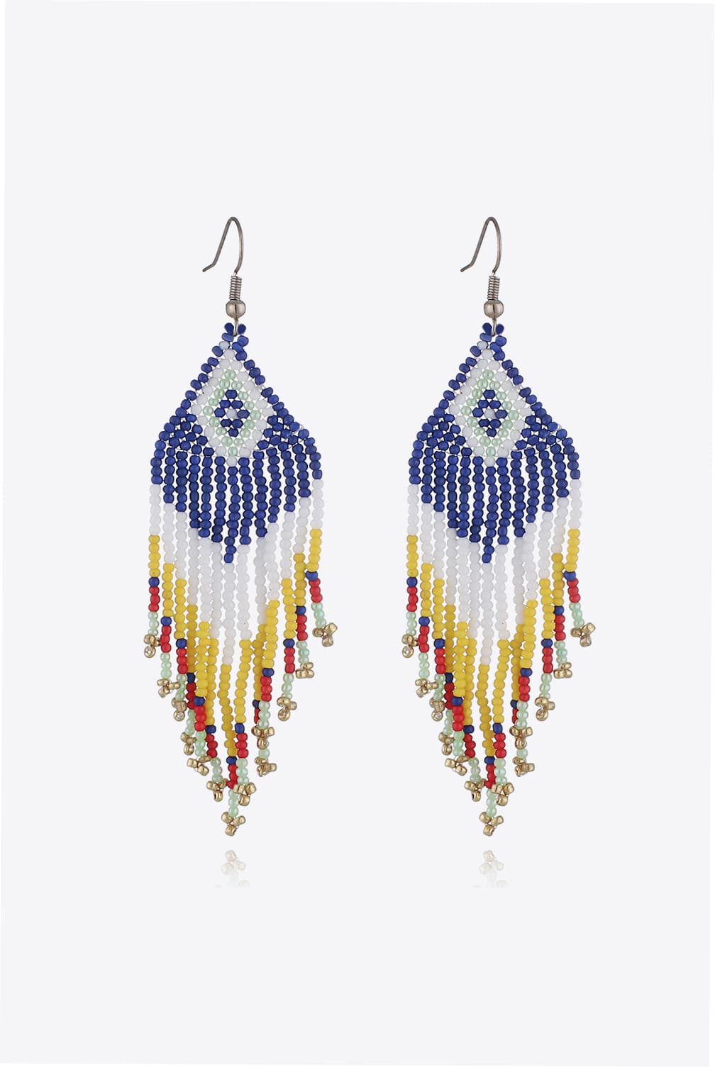 Beaded Dangle Earrings - Runway Regalia