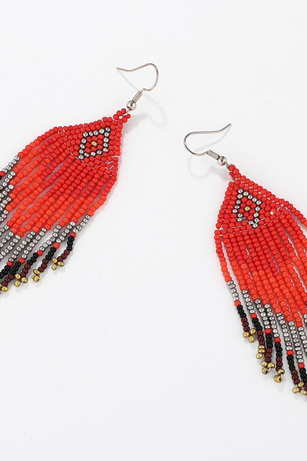 Beaded Dangle Earrings - Runway Regalia