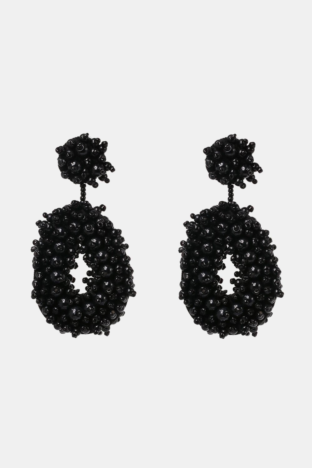 Beaded Dangle Earrings - Runway Regalia