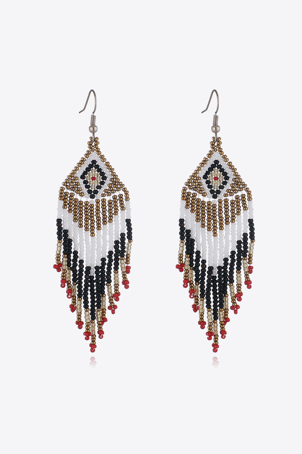 Beaded Dangle Earrings - Runway Regalia