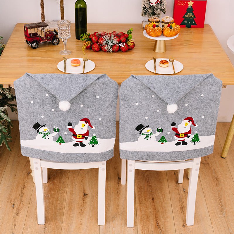 Christmas Pattern Chair Cover - Runway Regalia