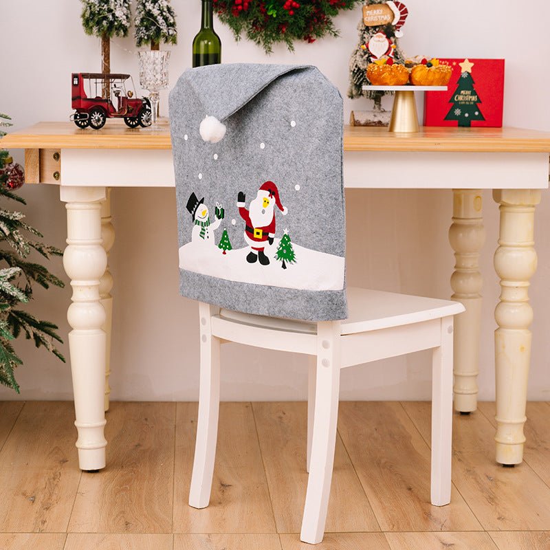 Christmas Pattern Chair Cover - Runway Regalia