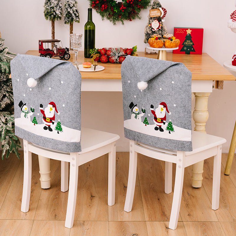 Christmas Pattern Chair Cover - Runway Regalia