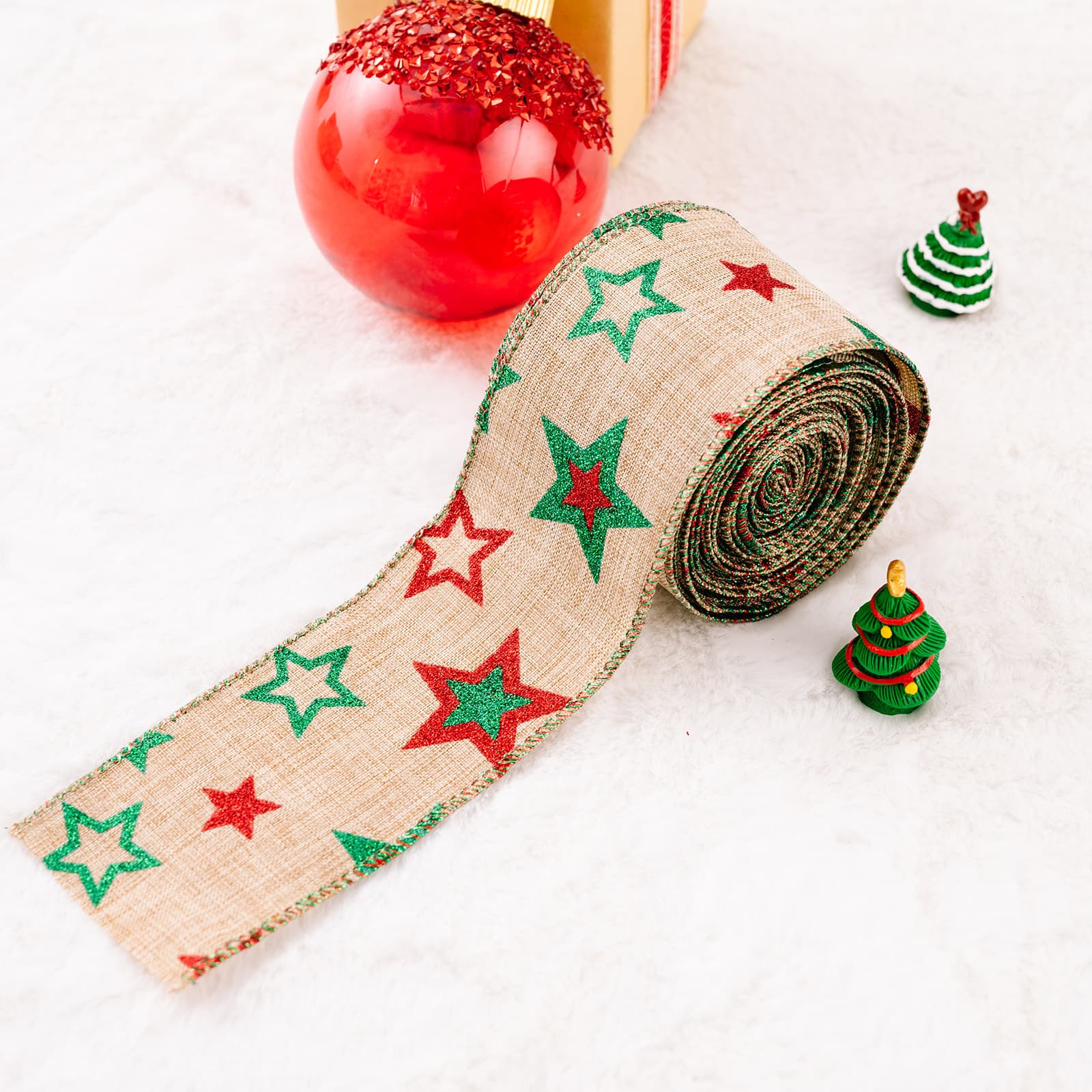 Christmas Polyester Ribbon - Runway Regalia