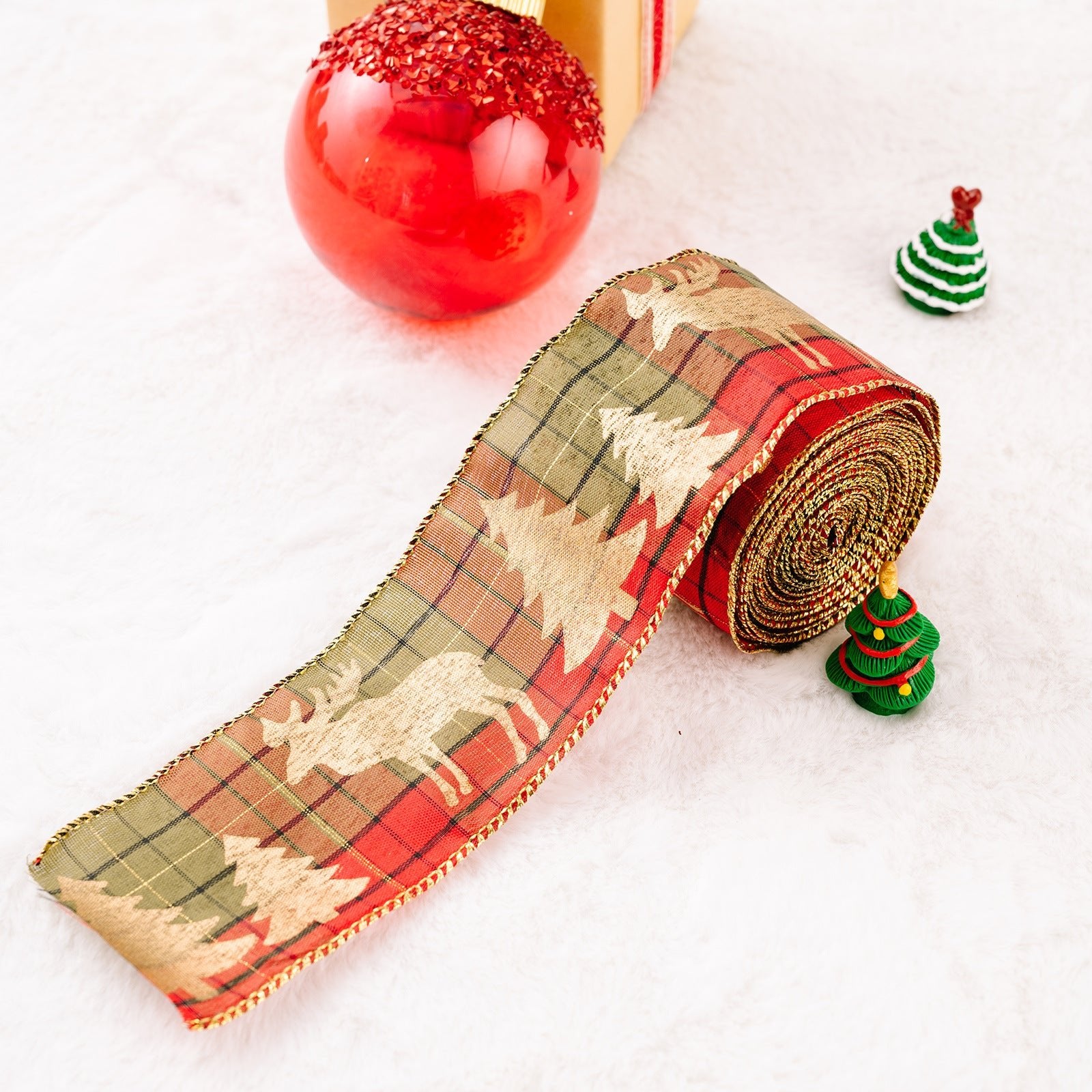 Christmas Polyester Ribbon - Runway Regalia