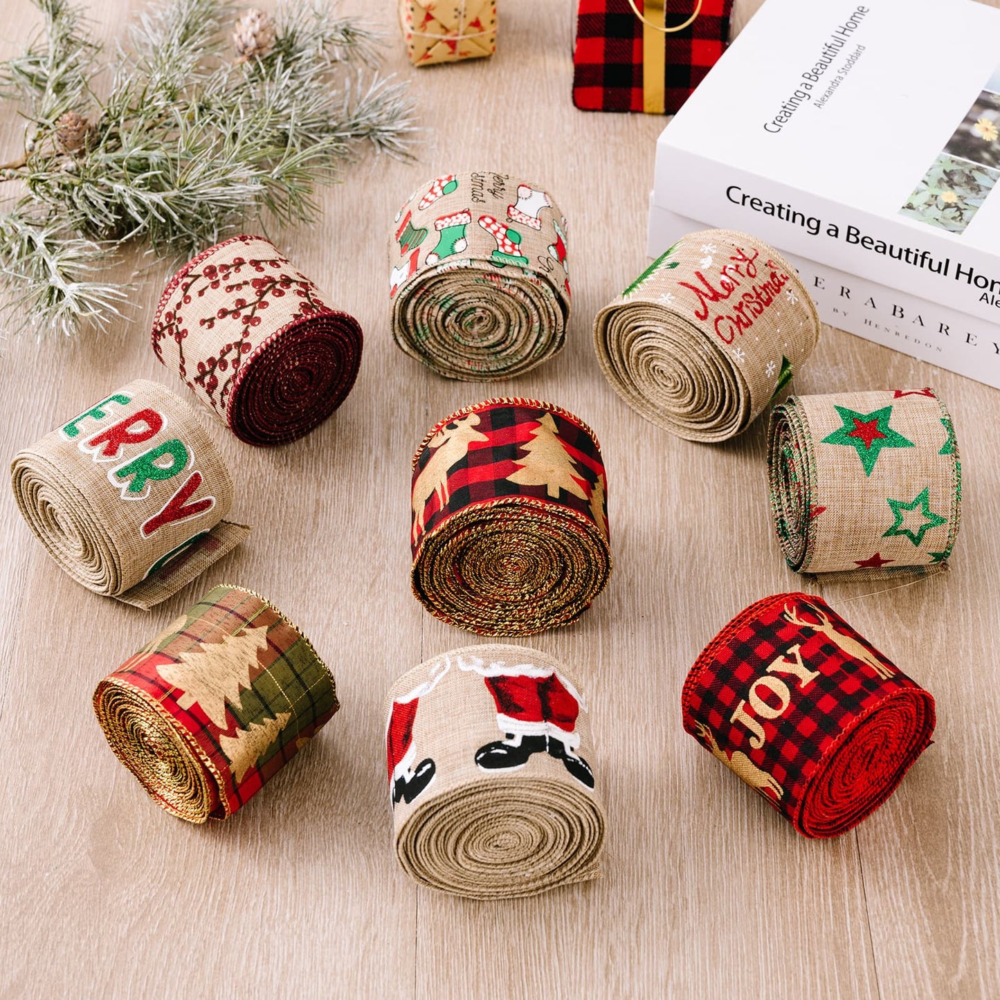 Christmas Polyester Ribbon - Runway Regalia