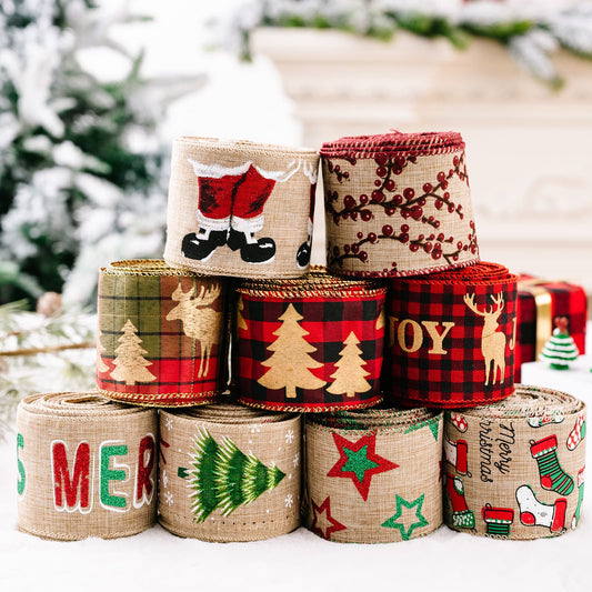 Christmas Polyester Ribbon - Runway Regalia