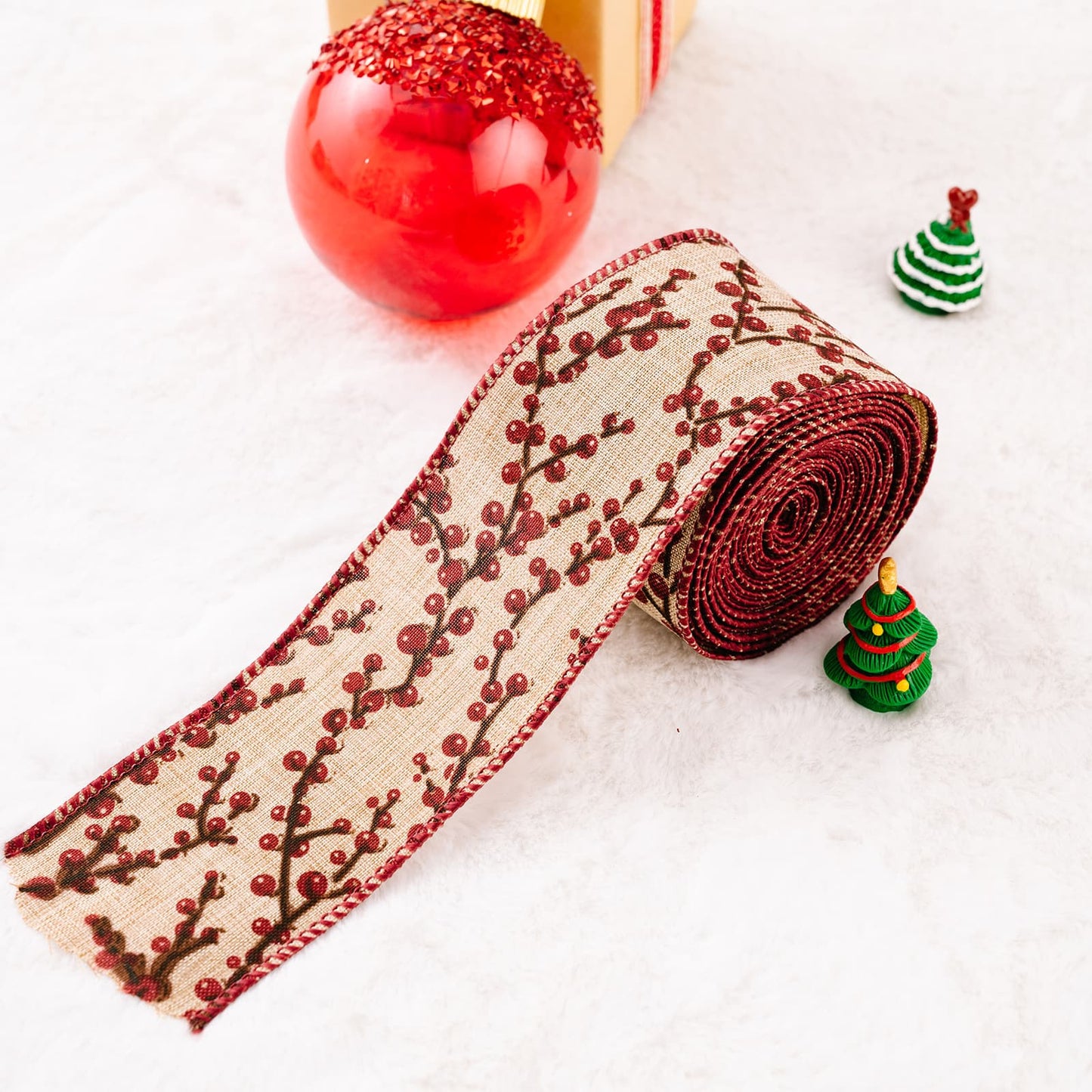 Christmas Polyester Ribbon - Runway Regalia