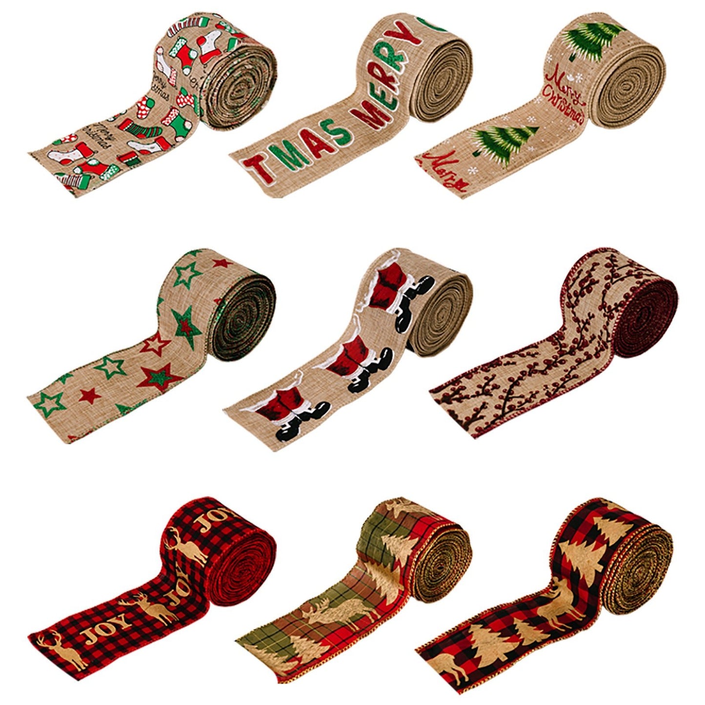 Christmas Polyester Ribbon - Runway Regalia