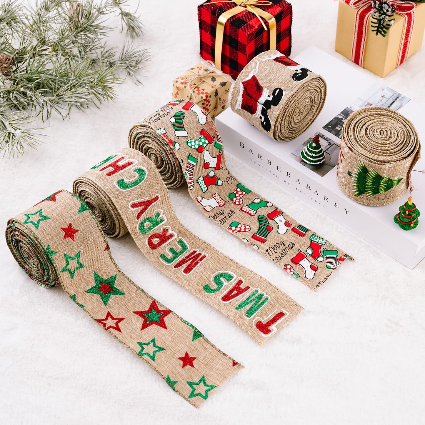 Christmas Polyester Ribbon - Runway Regalia