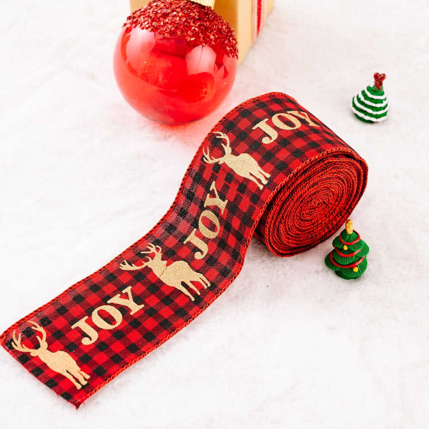 Christmas Polyester Ribbon - Runway Regalia