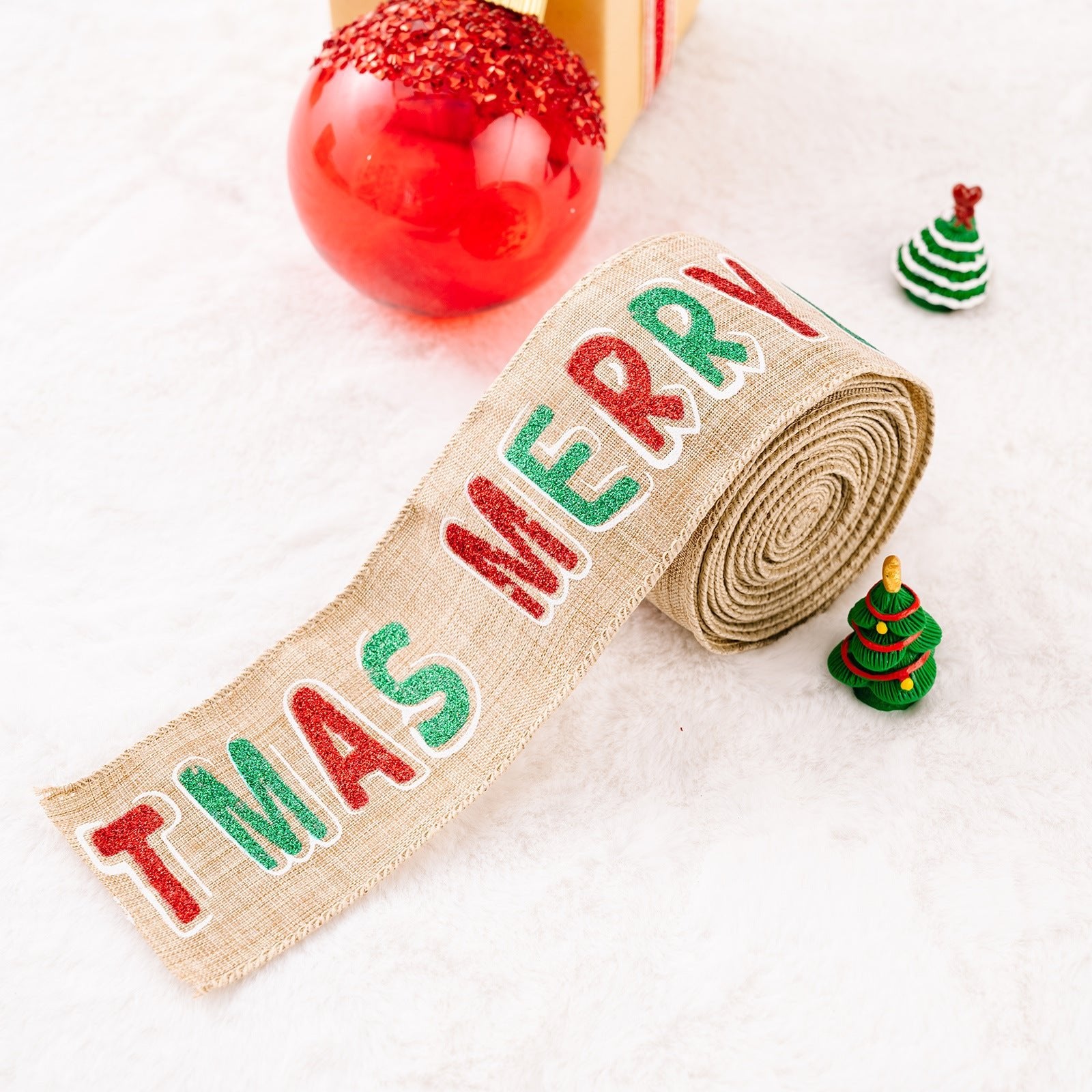 Christmas Polyester Ribbon - Runway Regalia