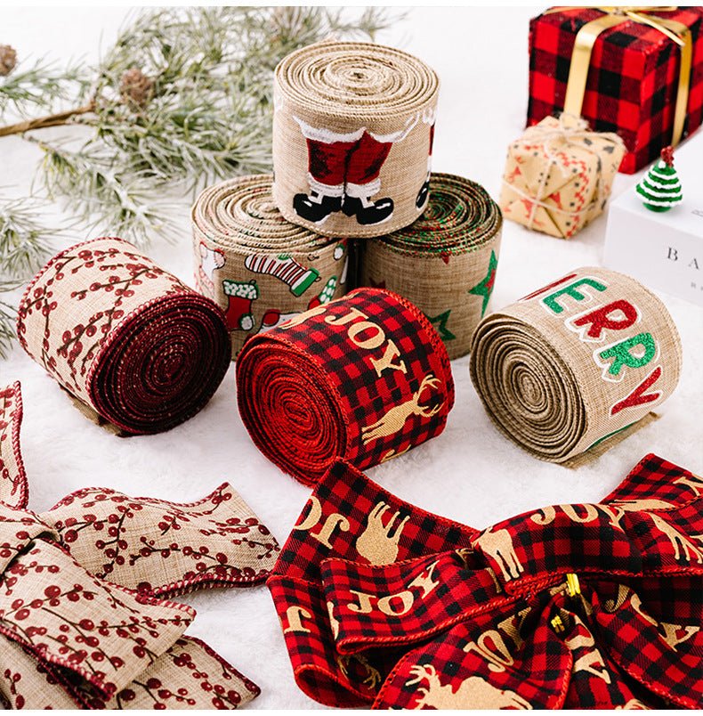 Christmas Polyester Ribbon - Runway Regalia