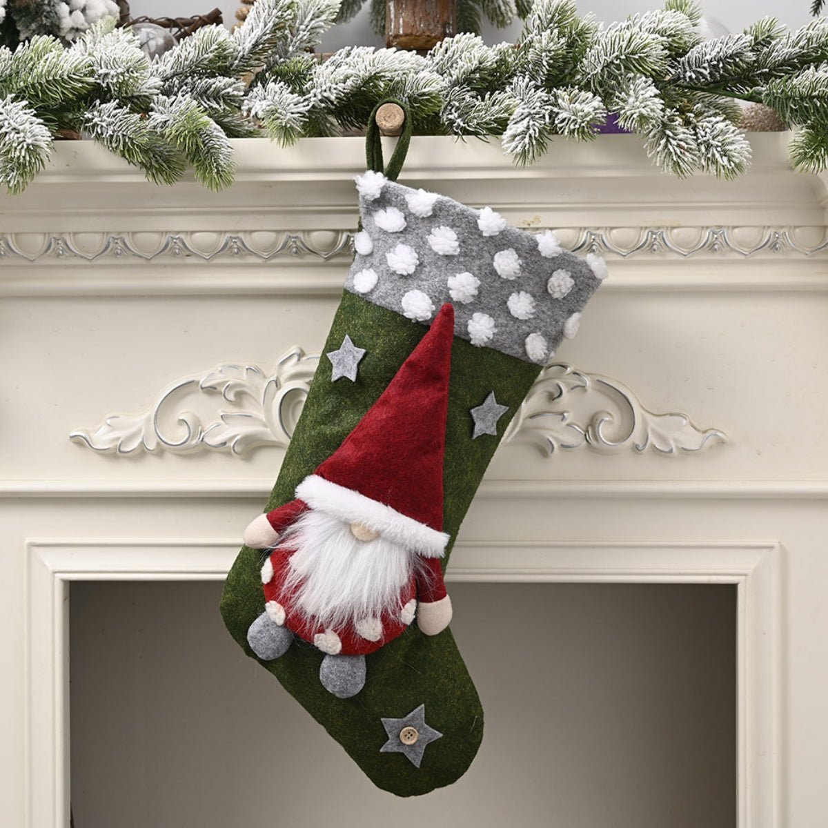 Christmas Stocking Hanging Widget - Runway Regalia