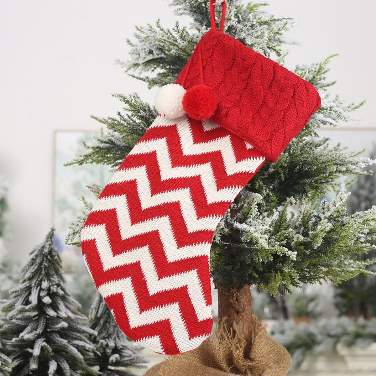 Christmas Stocking Hanging Widget - Runway Regalia