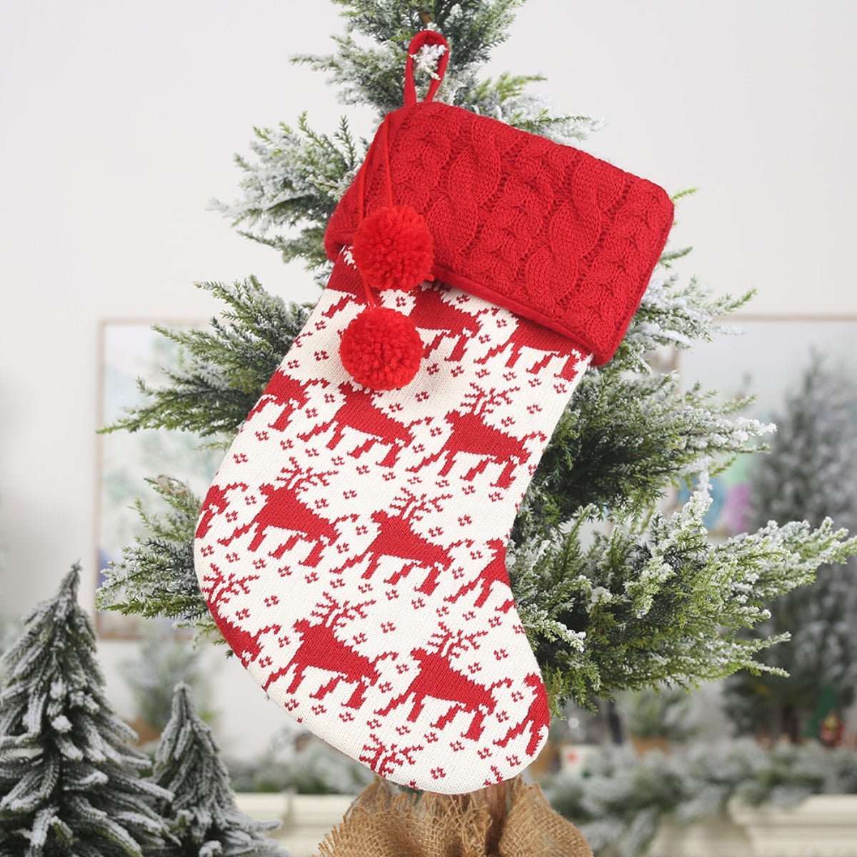 Christmas Stocking Hanging Widget - Runway Regalia