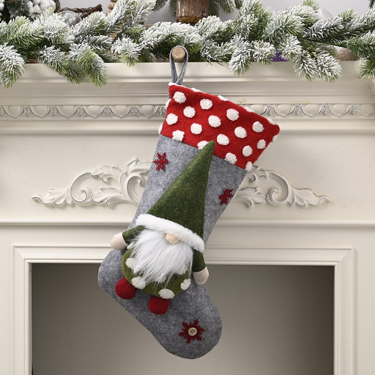 Christmas Stocking Hanging Widget - Runway Regalia